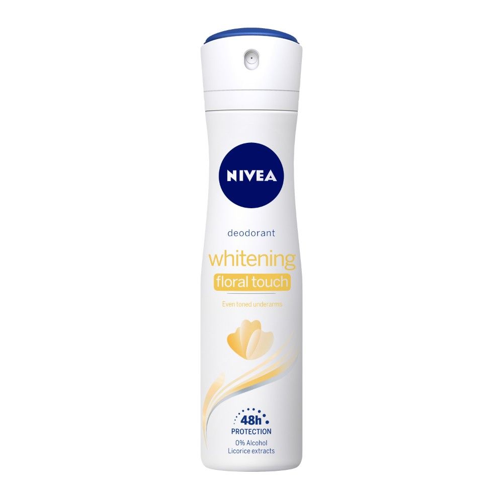 Buy NIVEA Deodorant Whitening Floral Women 150ml - Purplle