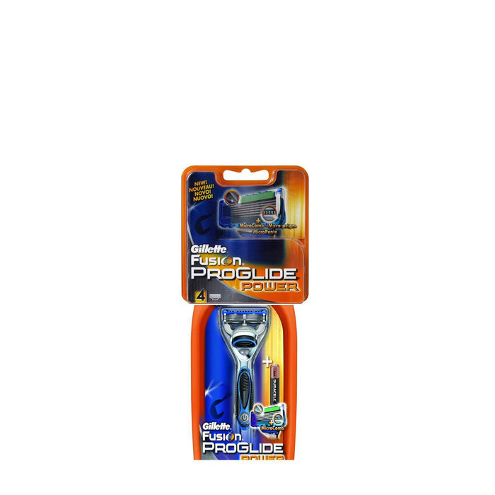Buy Gillette Fusion Proglide Power Razor and Cartridges - Purplle