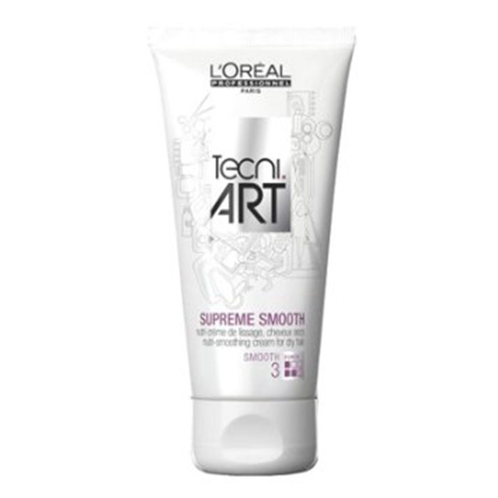 Buy L'Oreal Professionnel Tecni Art Supreme Smooth Nutri Smoothing Cream for Dry Hair (200 ml) - Purplle