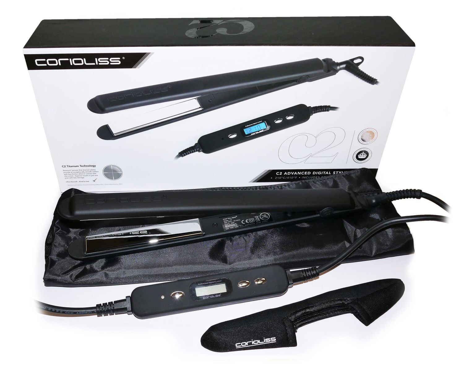 Buy Corioliss C2 Black Hair Straightner - Purplle