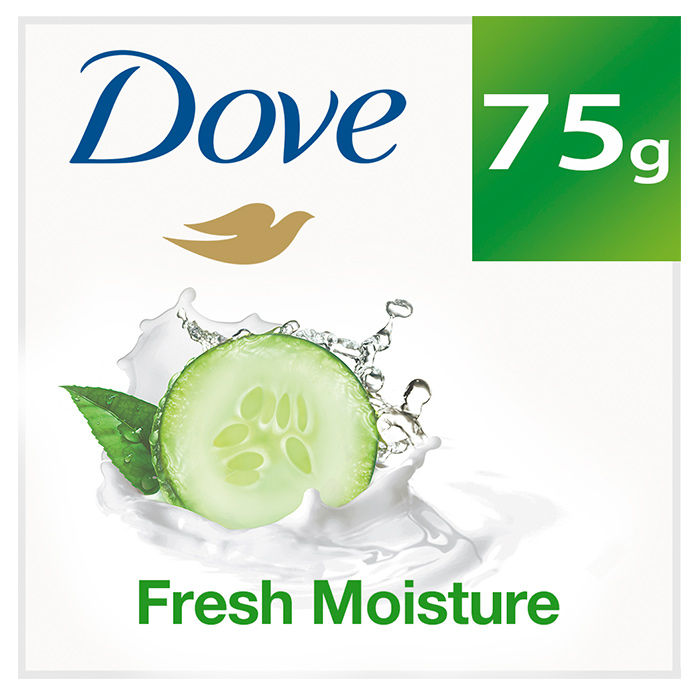 Buy Dove Fresh Moisture Soap (75 g) - Purplle
