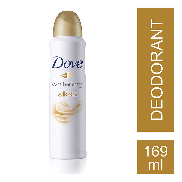 Buy Dove Whitening Silk Dry Deodorant (169 ml) - Purplle