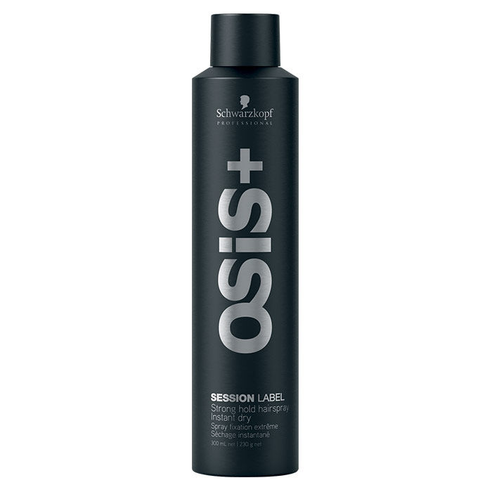 Buy Schwarzkopf Professional Osis+ Session Label Strong Hold Hair Spray Instant Dry (300 ml) - Purplle
