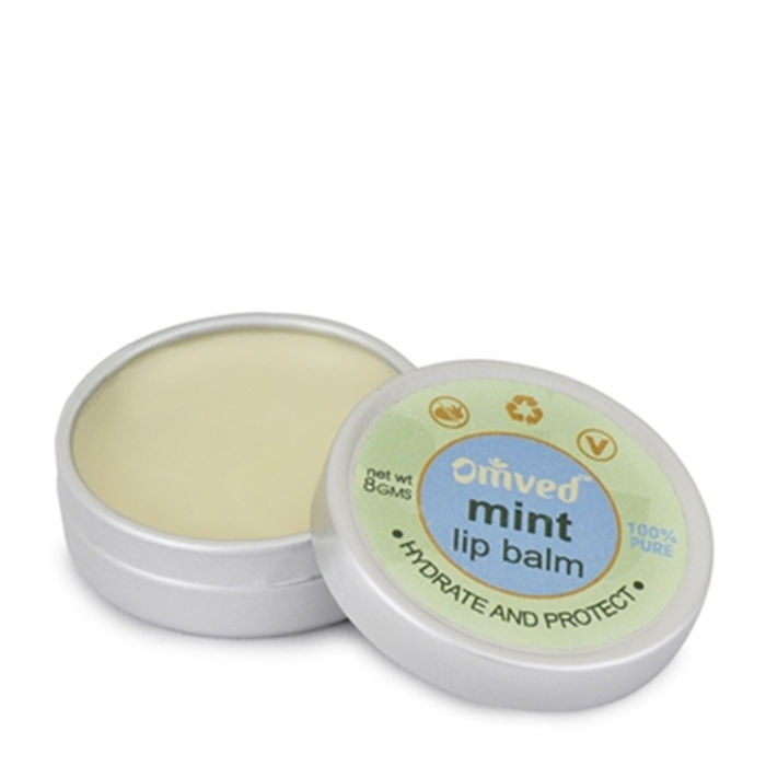 Buy Omved Mint Lip Balm (8 g) - Purplle
