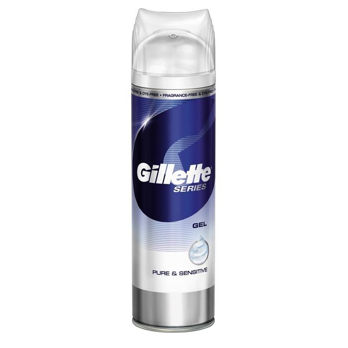 Buy Gillette Series Gel Pure & Sensitive (195 g) - Purplle