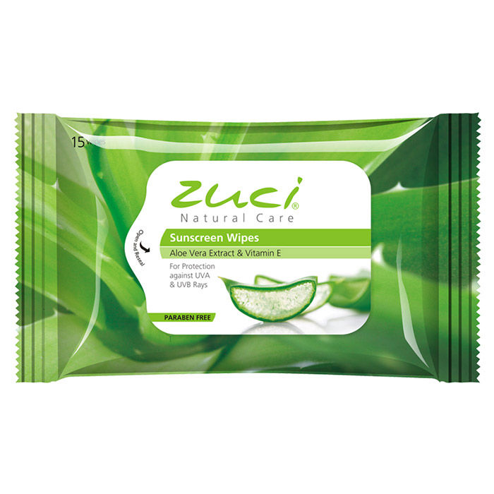 Buy Zuci Wet Wipes - Aloe Vera (15 wipes) - Purplle