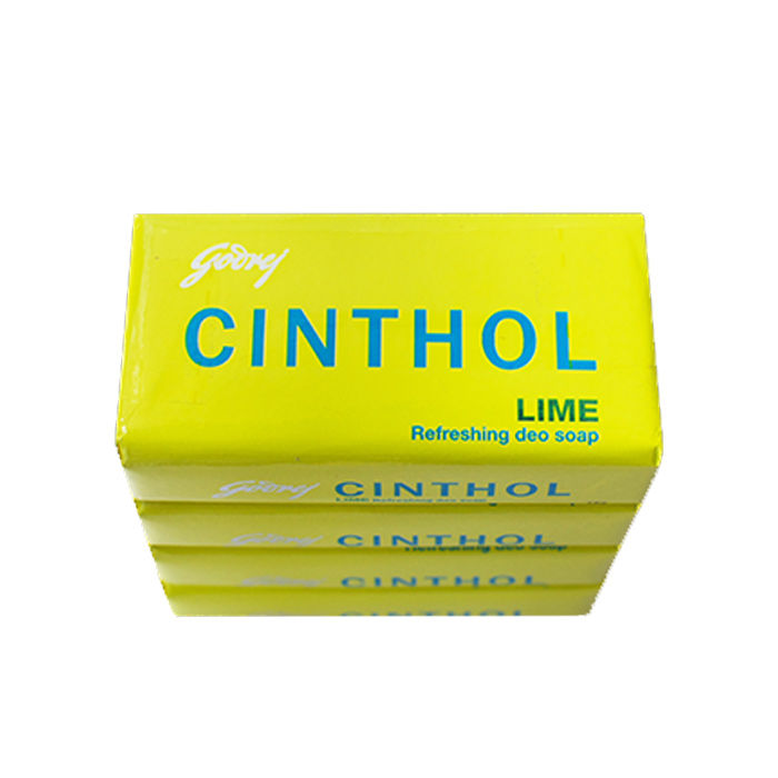 Buy Cinthol Lime Soap (75 g) (Pack of 4) - Purplle