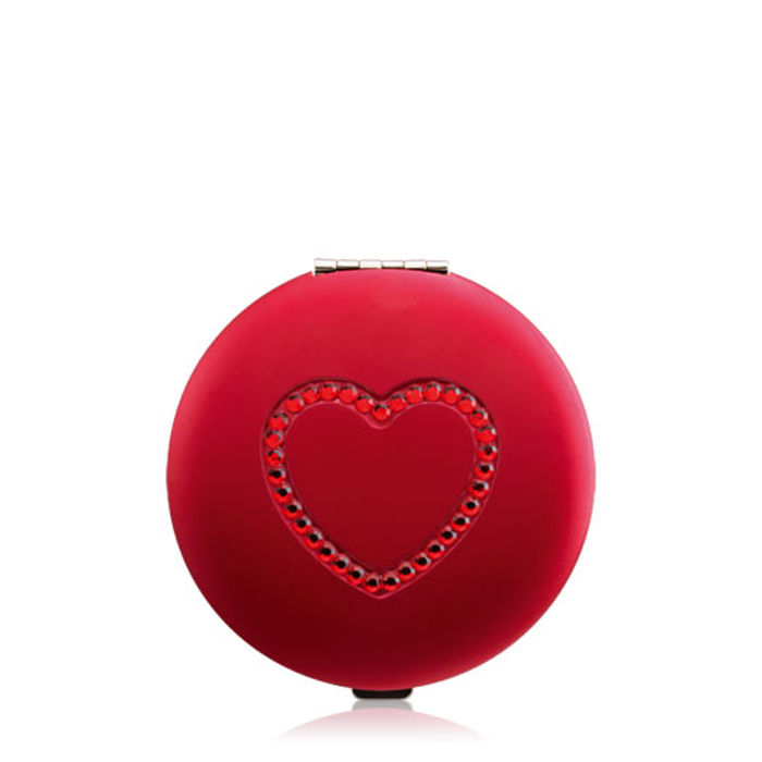 Buy The Body Shop Jewelled Heart Compact Mirror - Purplle