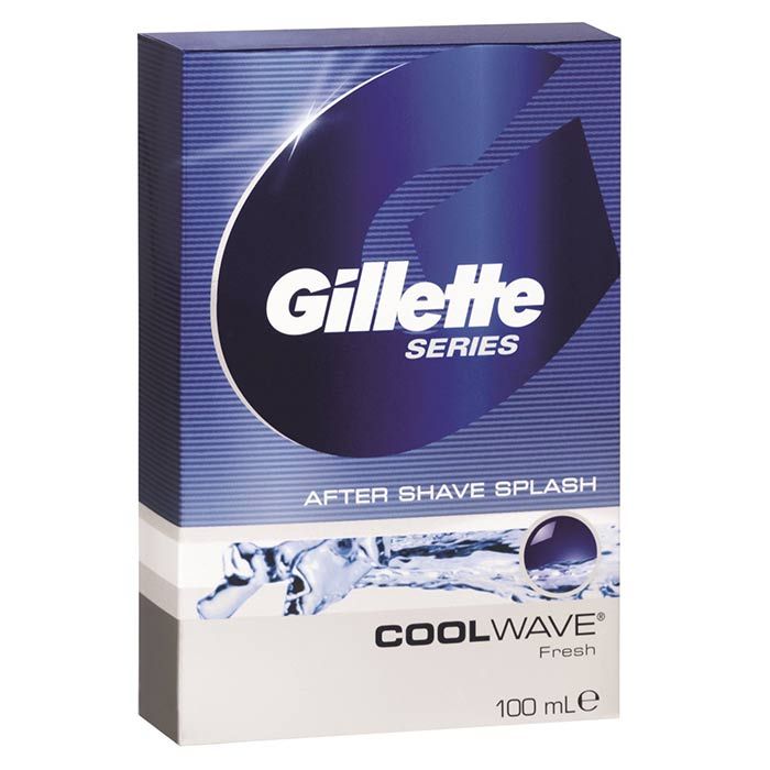 Buy Gillette After Shave Splash Cool Wave (100 ml) - Purplle