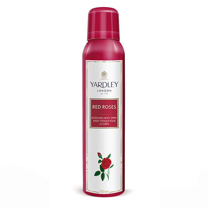 Buy Yardley Red Roses Deodorant (150 ml) - Purplle