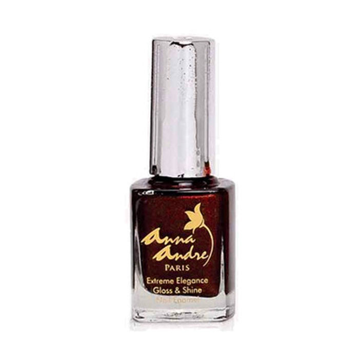 Buy Anna Andre - Extreme Elegance Gloss and Shine Nail Enamel 80035 Burnt Sienna (9 ml) - Purplle