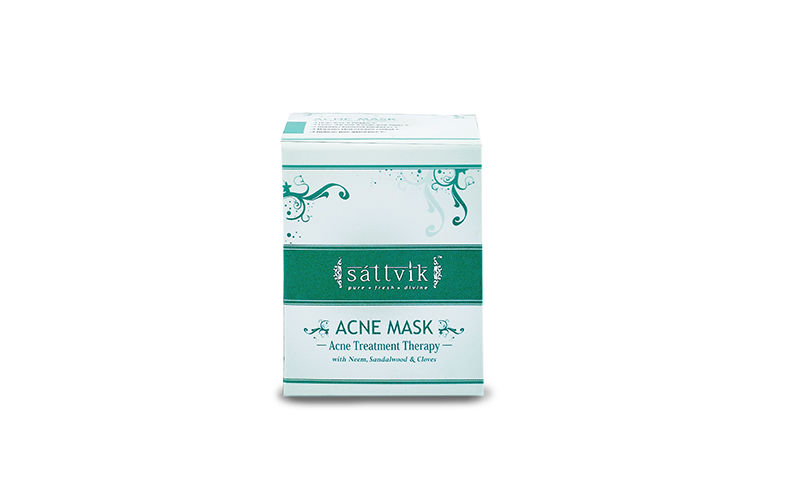 Buy Sattvik Organics Acne Mask (60 g) - Purplle