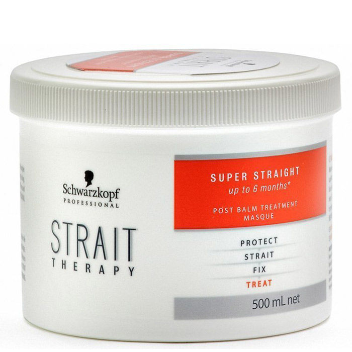 Buy Schwarzkopf Strait Therapy Post Balm Treatment Masque (500 ml) - Purplle