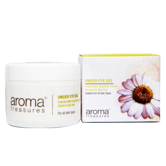 Buy Aroma Treasures Under Eye Gel (50 g) - Purplle