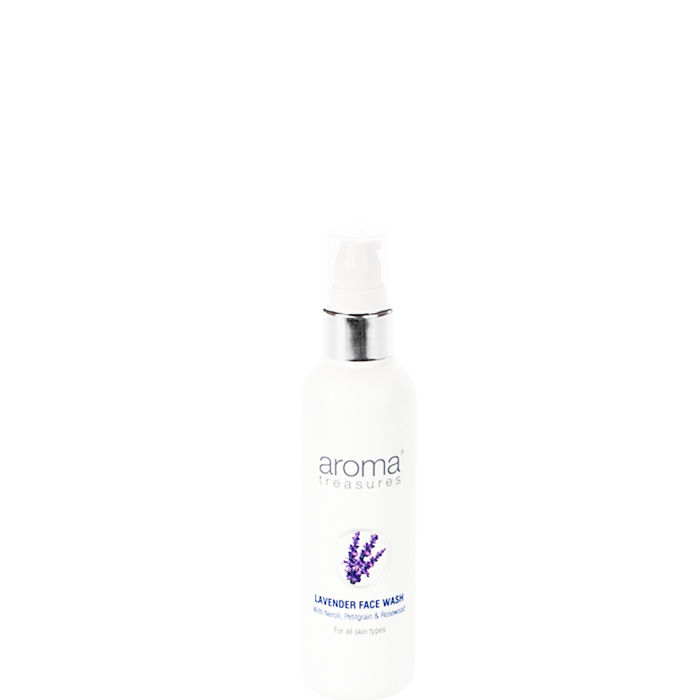 Buy Aroma Treasures Lavender Face Wash (100 ml) - Purplle