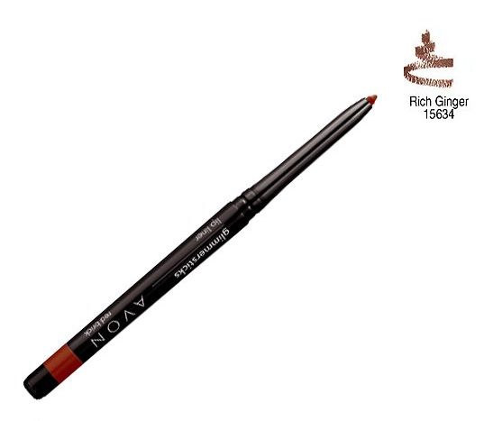 Buy Avon Glimmersticks Lip Liner Rich Ginger 15634 - Purplle