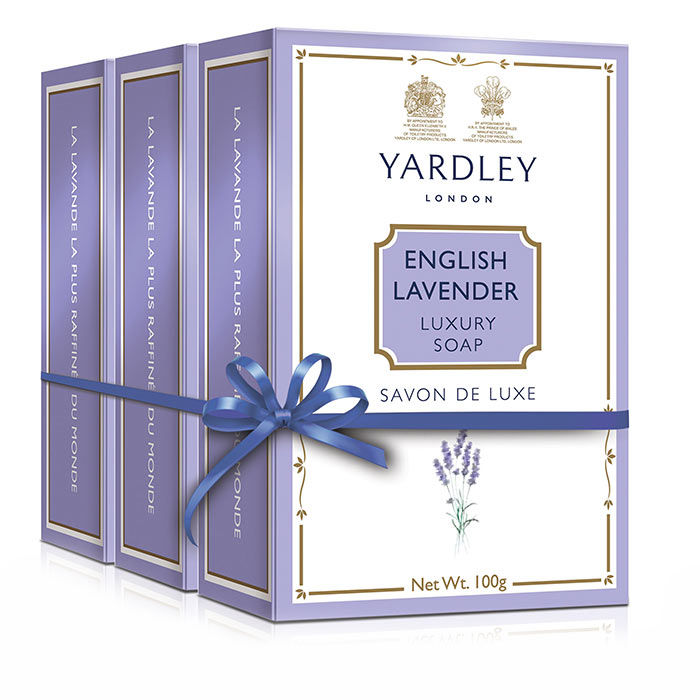 Buy Yardley English Lavender Luxury Soap (100gm * 3) - Tripack - Purplle