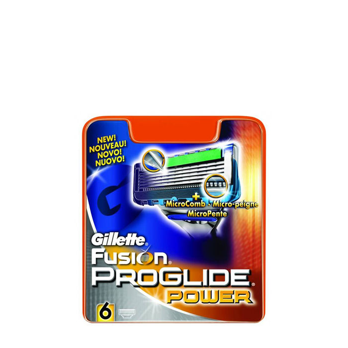 Buy Gillette Fusion Proglide Power - 6 Cartridges - Purplle