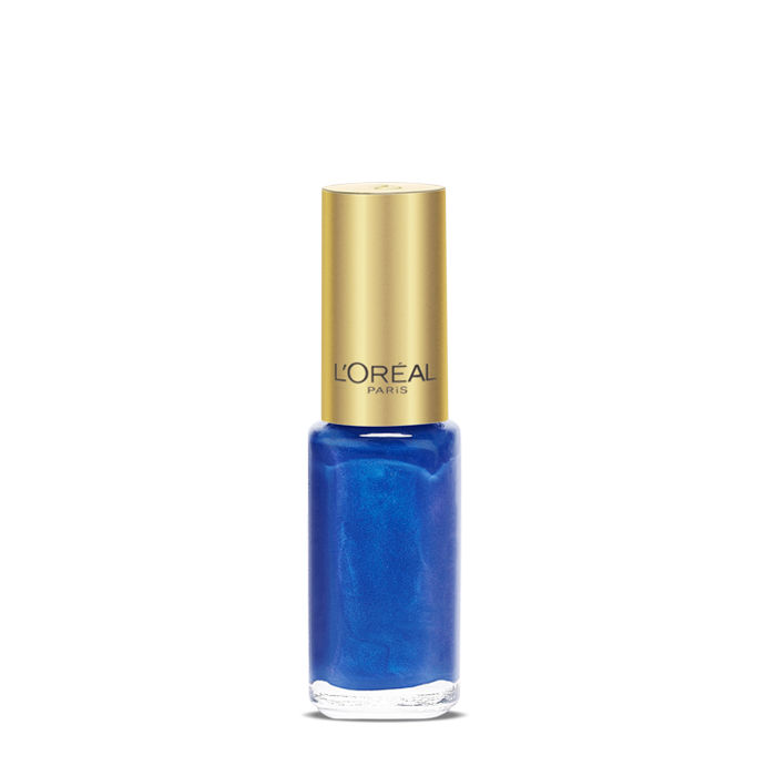 Buy L'Oreal Paris Color Riche Le Vernis Rebel Blue Nail Polish 610 - Purplle