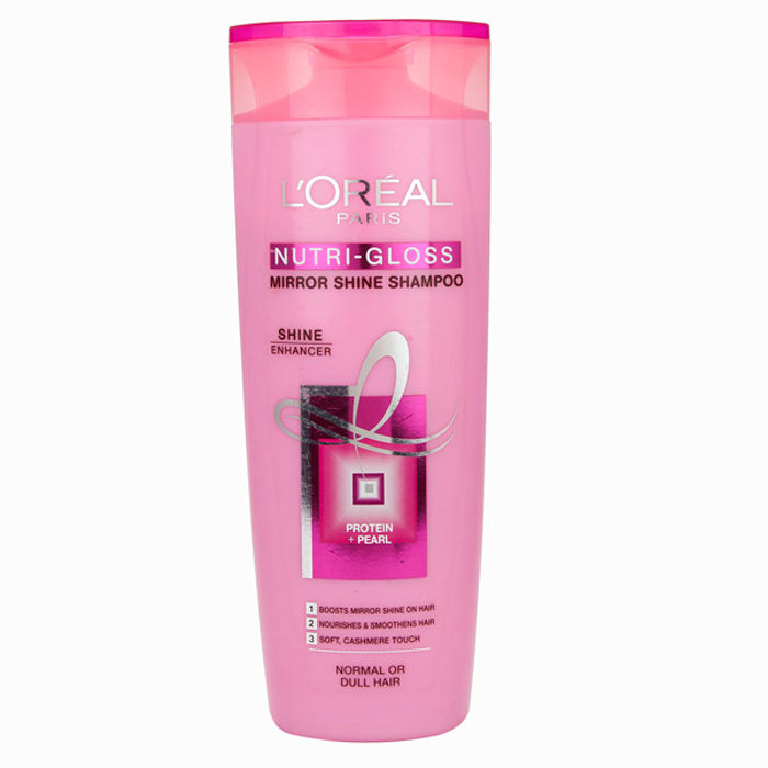 Buy L'Oreal Paris Nutri Gloss Mirror Shine Shampoo (175 ml) - Purplle