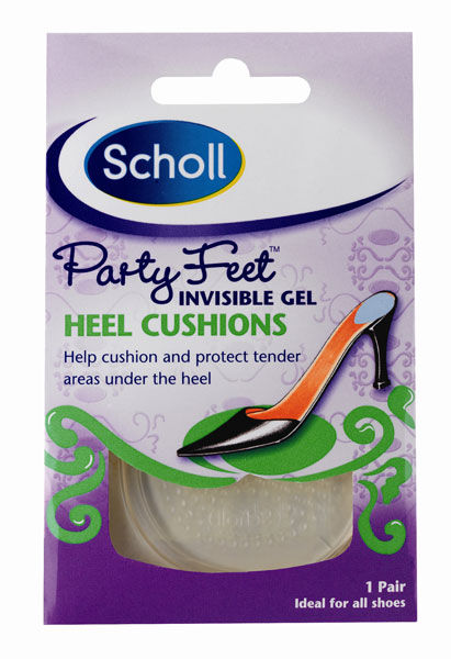 Buy Scholl Party Feet Heel Cushions (Pack of 3) - Purplle