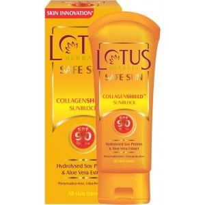 Buy Lotus Herbals Sun Block SPF-90 (50 g) (Pack of 2) - Purplle