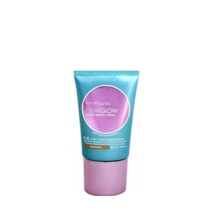Buy Maybelline New York Clear Glow BB Cream JS1 (18 ml) - Purplle