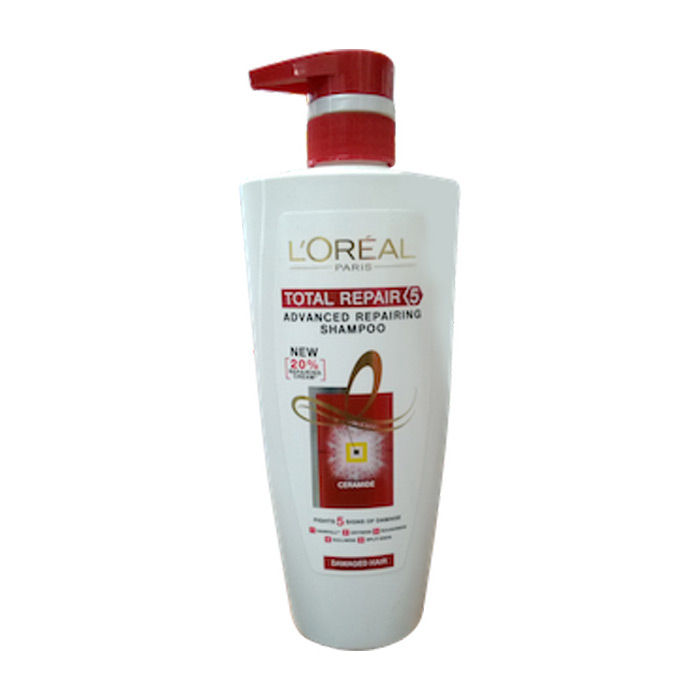 Buy L'Oreal Paris Total Repair 5 Repairing Shampoo (640 ml) - Purplle