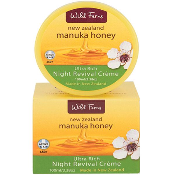 Buy Wild Ferns Manuka Honey Ultra Rich Night Revival Cream (100 ml) - Purplle