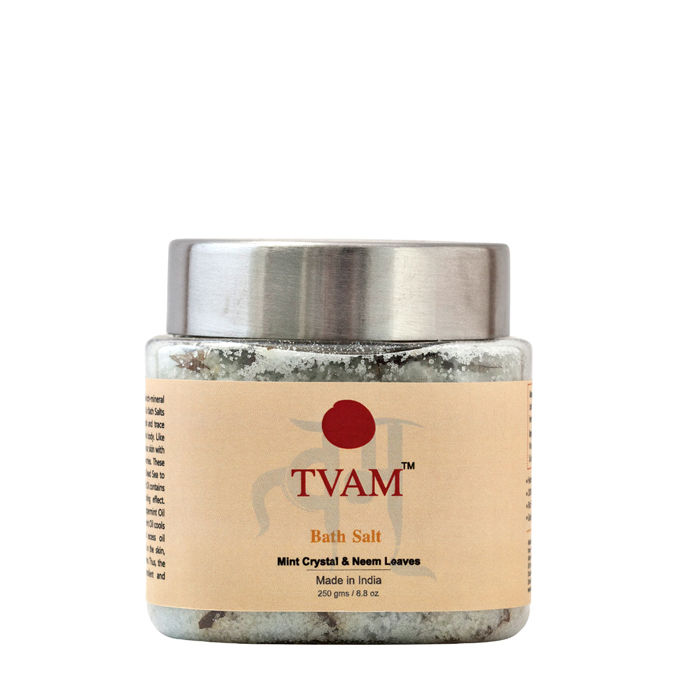 Buy TVAM Mint Crystal with Neem Leaves Bath Salt (250 g) - Purplle