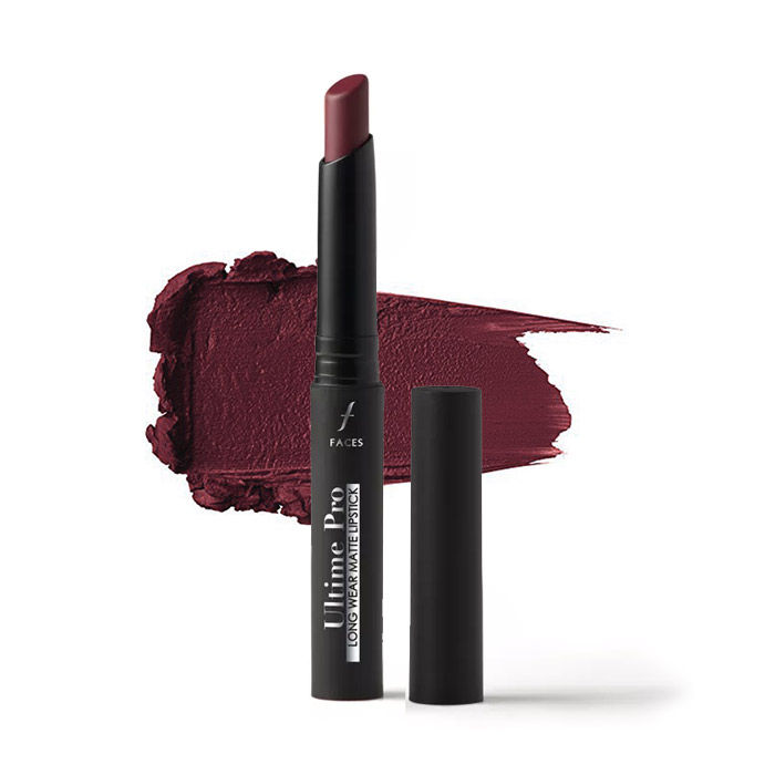Buy Faces Canada Ultime Pro Longwear Matte Lipstick Very Berry 10 (2.5 g) - Purplle
