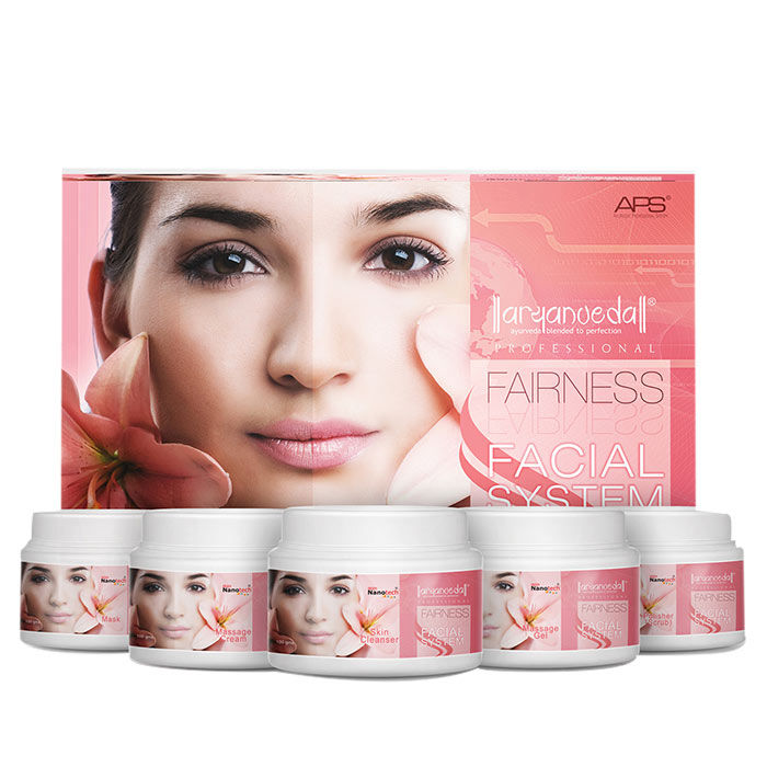 Buy Aryanveda Fairness Facial System Kit (510 g) - Purplle