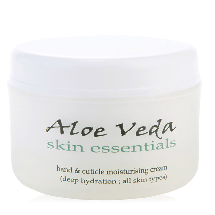 Buy Aloe Veda Skin Essentials Hand Cuticle Moisturising Cream 100g - Purplle