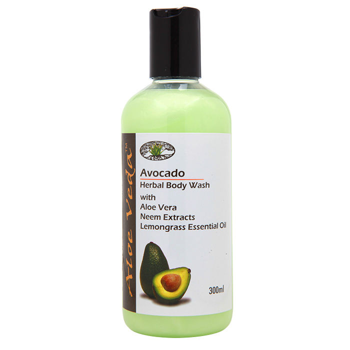Buy Aloe Veda Avocado Herbal Body Wash 300 ml - Purplle