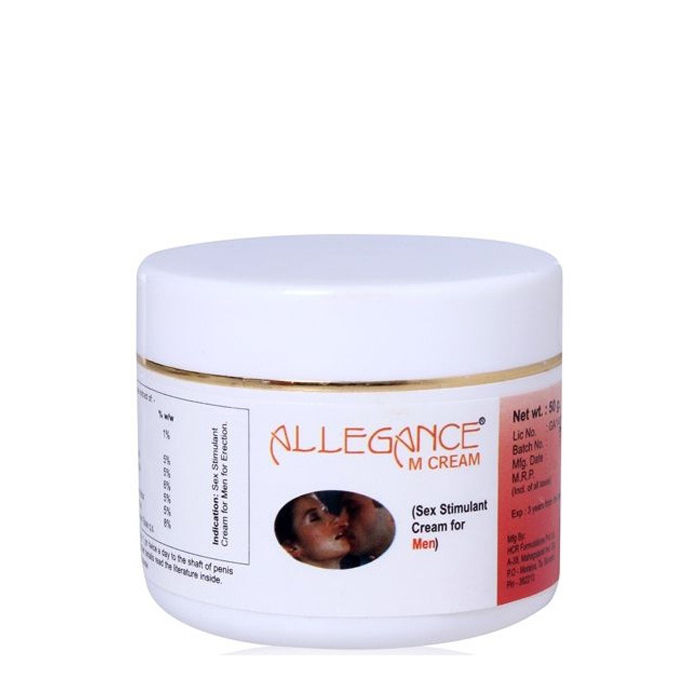 Buy Lasky Herbal Allegance M Sex Stimulant and Libido Enhancer Cream For Male (50 g) - Purplle