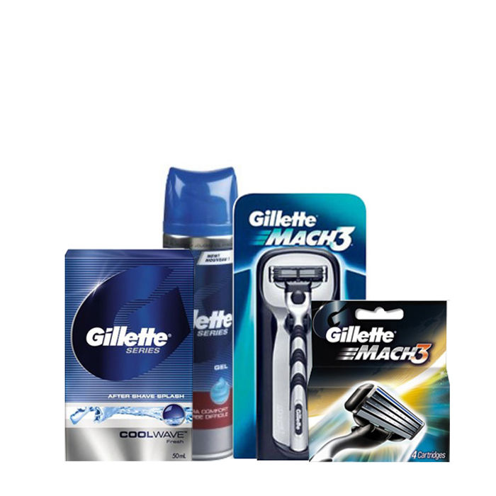 Buy Gilette Mach3 Shaving Kit - Purplle