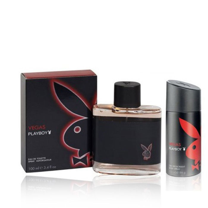 Buy Playboy Men Vegas Perfume (100 ml) + Deodorant (150 ml) - Purplle