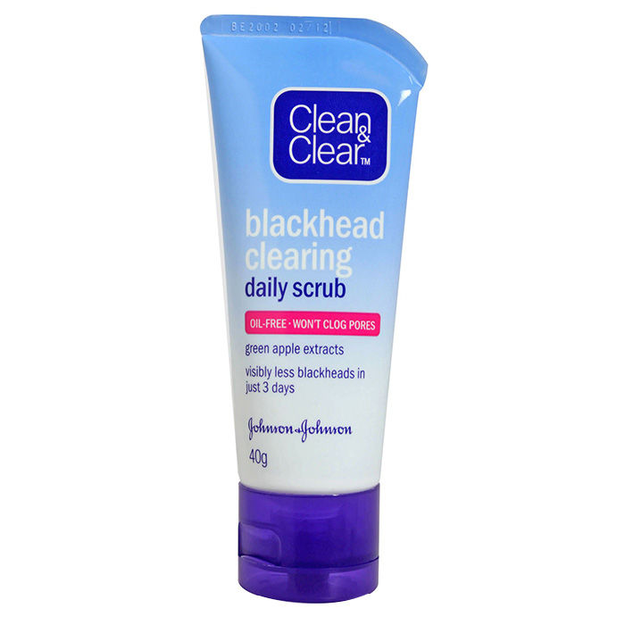 Buy Clean & Clear Blackhead Clearing Daily Scrub (40 g) - Purplle