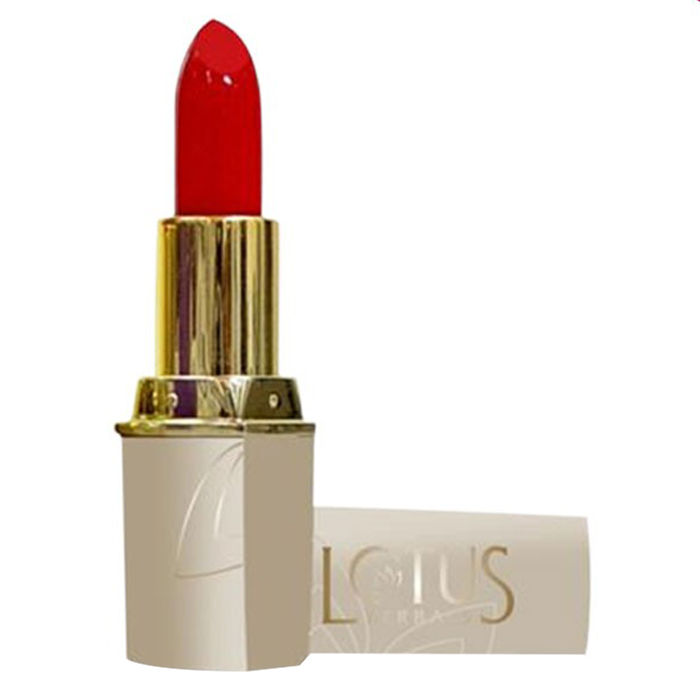 Buy Lotus Herbals Pure Colours Lipstick Apple Berry Shade 609 (4.2 g) - Purplle