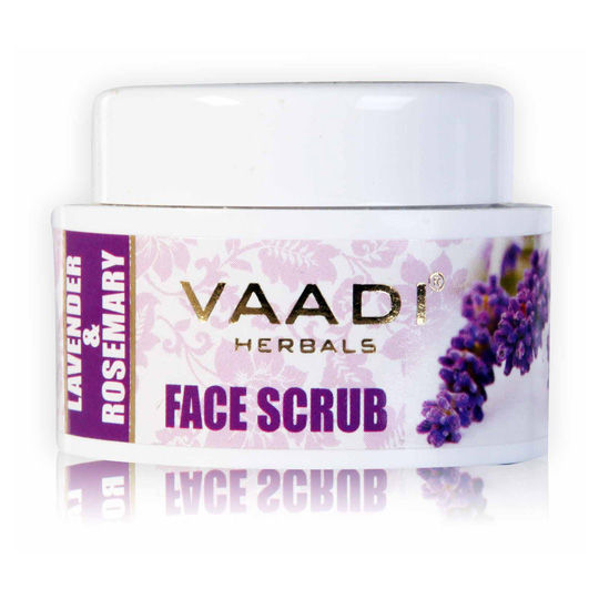Buy Vaadi Herbals Lavender Anti-Ageing Face Scrub (15 g) - Purplle