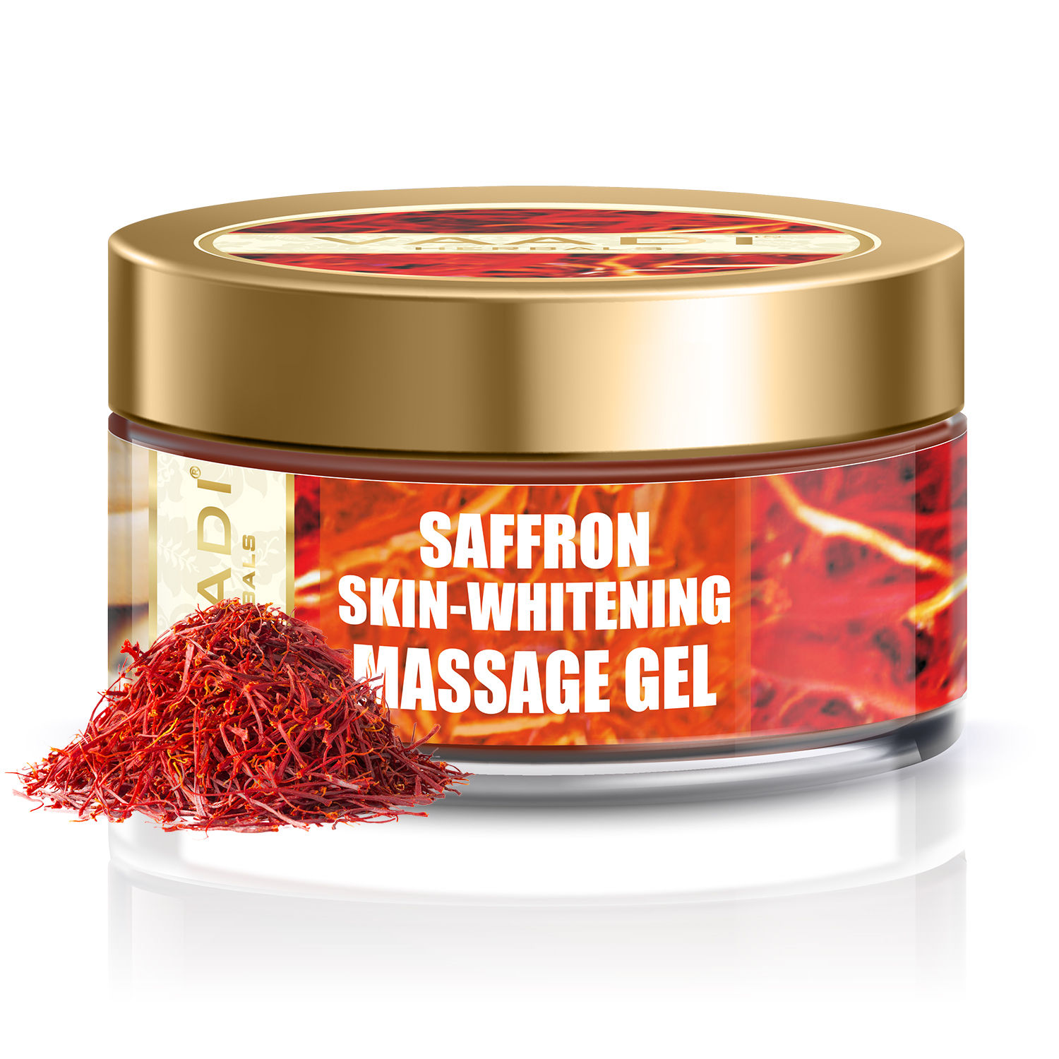 Buy Vaadi Herbals Saffron Skin-Whitening Massage Gel 50gms - Purplle