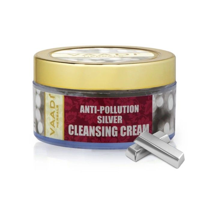 Buy Vaadi Herbals Anti-Pollution Silver Cleansing Cream (50 g) - Purplle