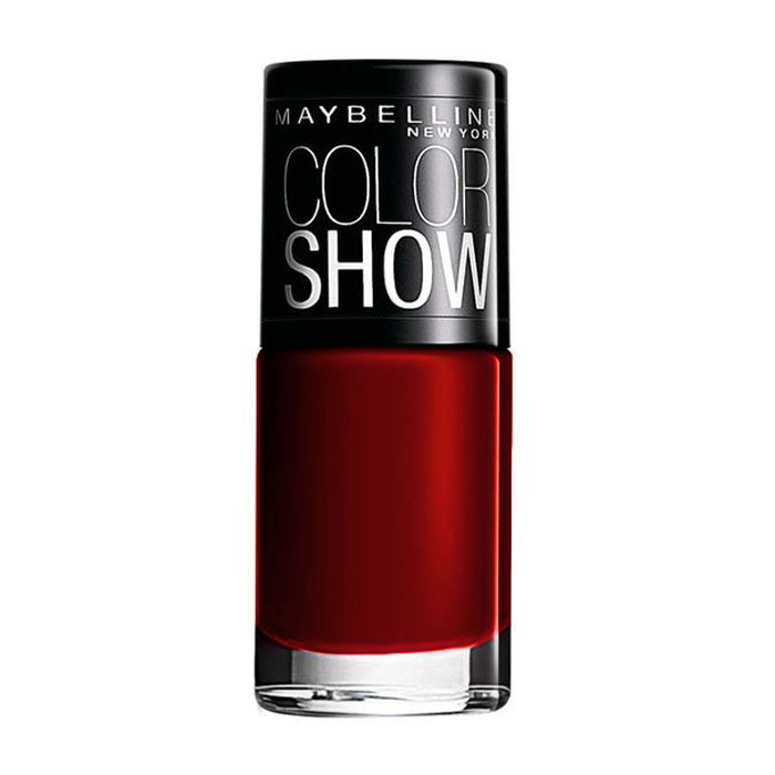 Buy Maybelline New York Color Show Nail Color - Downtown Red 216 (6 ml) - Purplle