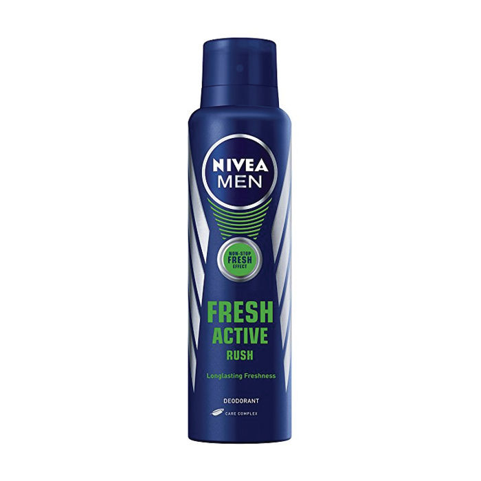 Buy Nivea Fresh Active Rush Deodorant Spray For Men (150 ml) - Purplle
