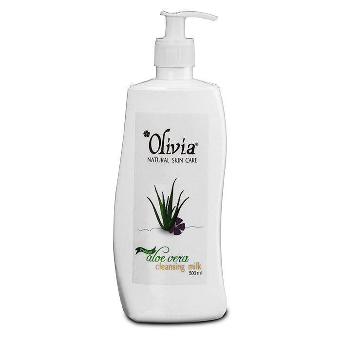 Buy Olivia Aloe Vera Cleansing Milk (500 ml) - Purplle