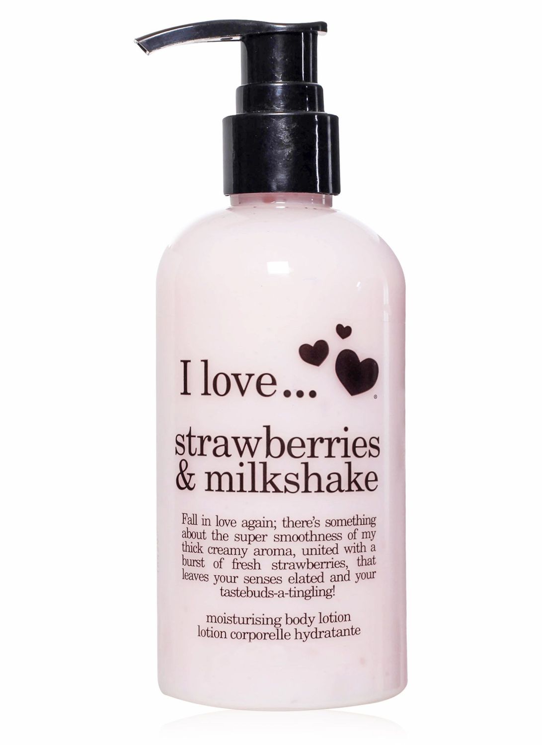 Buy I Love... Strawberry & Milkshake Body Lotion (250 ml) - Purplle