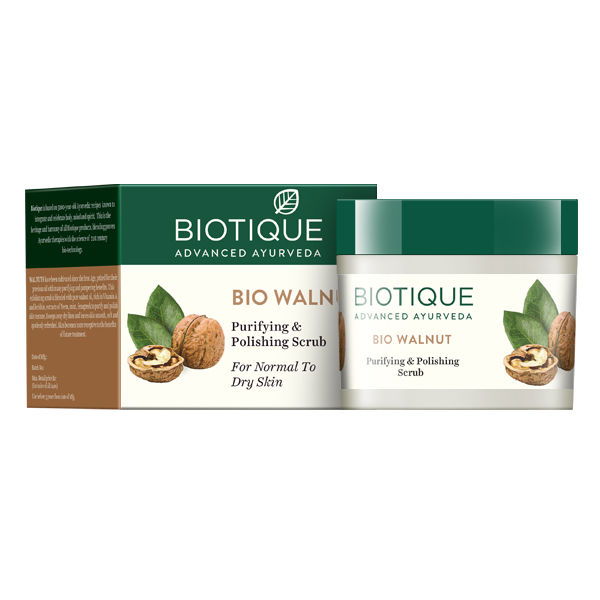 Buy Biotique Bio Walnut Purifying & Polishing Scrub (50 g) - Purplle