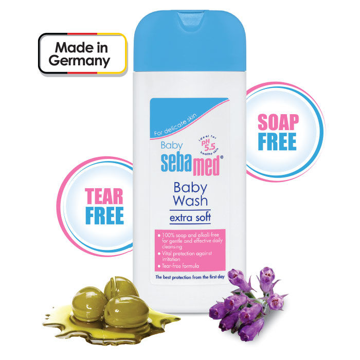 Buy Sebamed Baby Wash Extra Soft (200 ml) - Purplle