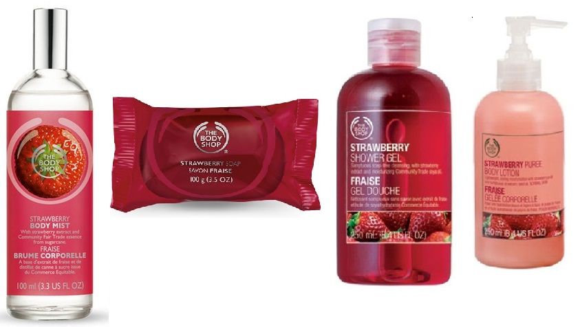 Buy The Body Shop Strawberry Gift Set - Purplle