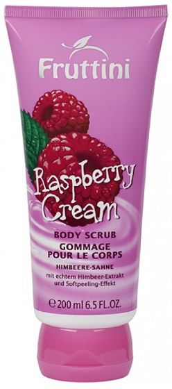 Buy Fruttini Raspberry Cream Body Scrub (200 ml) - Purplle